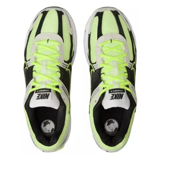 NEW/Nike Men's Zoom Vomero 5 Shoes/Color: Volt/Black/White/SIZE 11.5